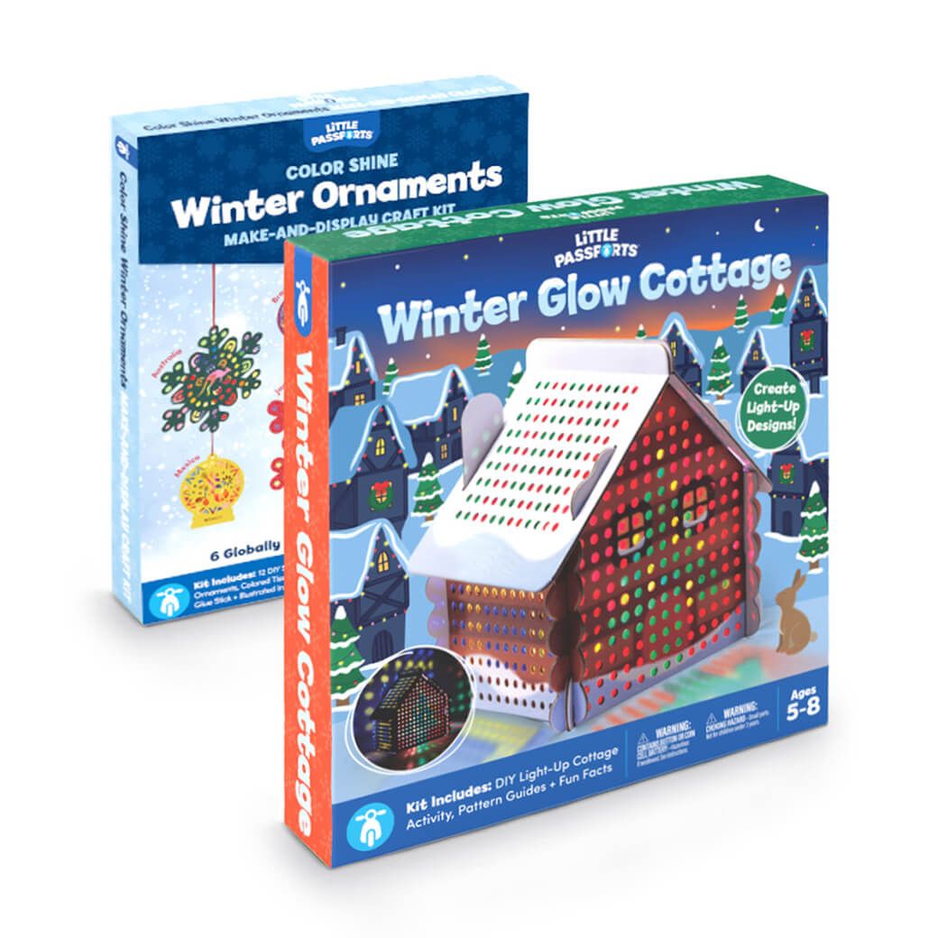 Winter Wonder 2-Pack: Winter Glow Cottage & Color Shine Winter