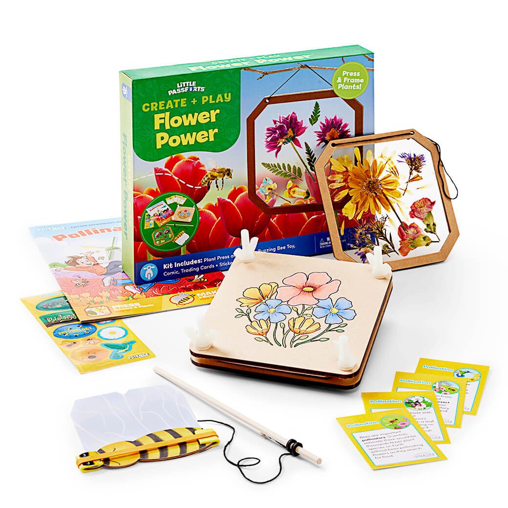 Create + Play: Flower Power - Little Passports