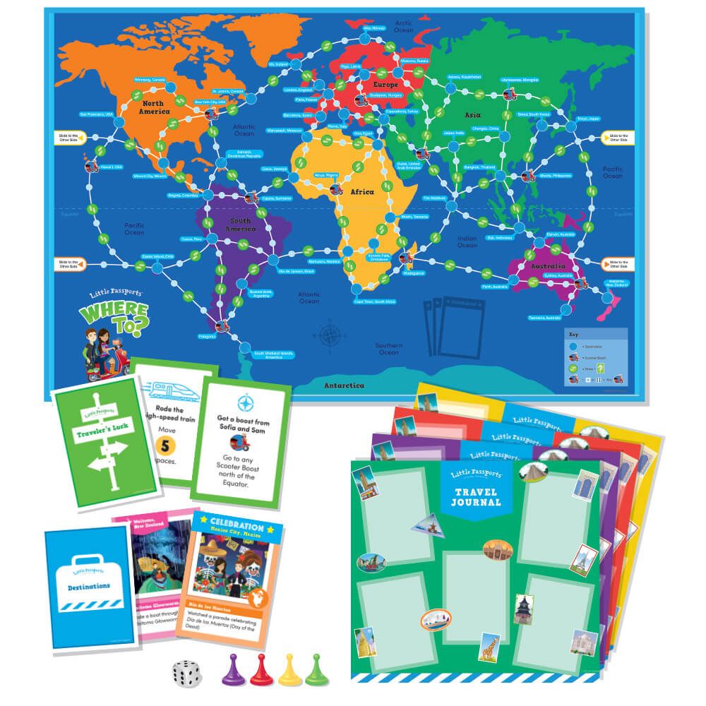 Where To? A Travel Adventure Game | Little Passports