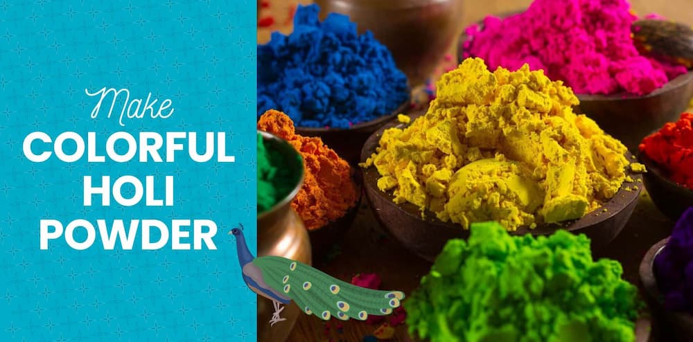 Celebrate Holi with a Colorful Powder Recipe
