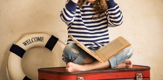 Summer Reading List - Girl on Suitcase