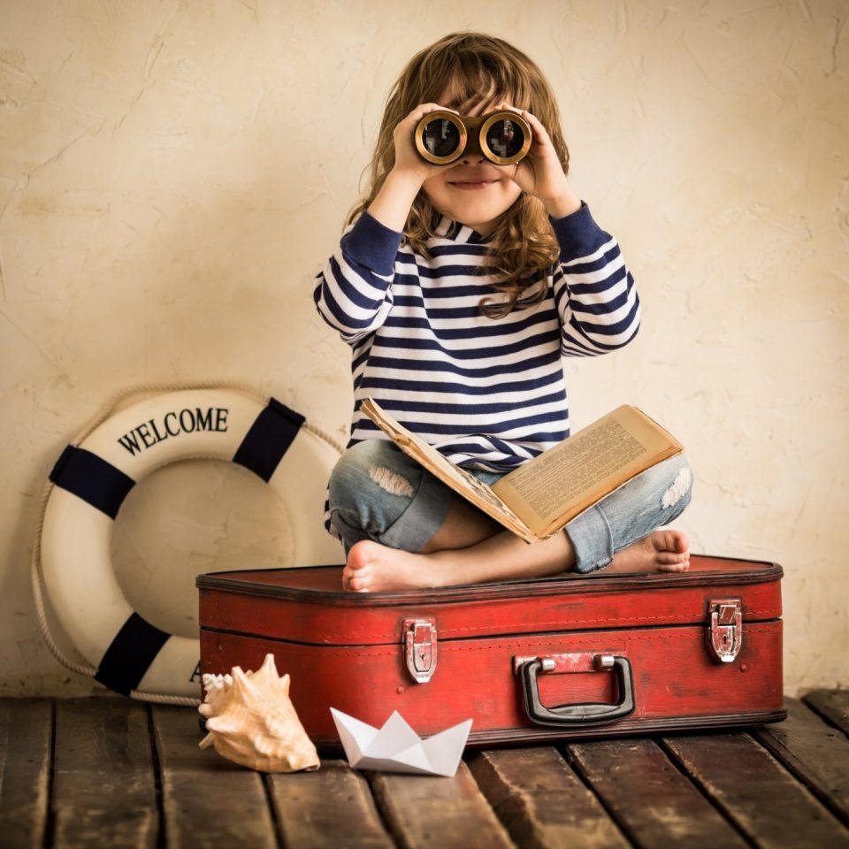 Summer Reading List - Girl on Suitcase
