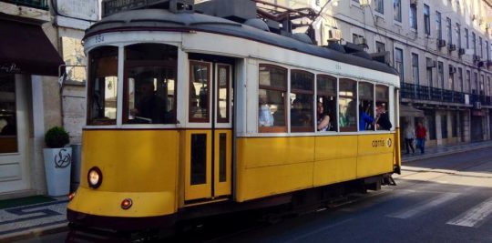 Iconic Lisbon Tram