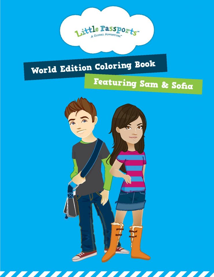 World Edition Coloring Book printable