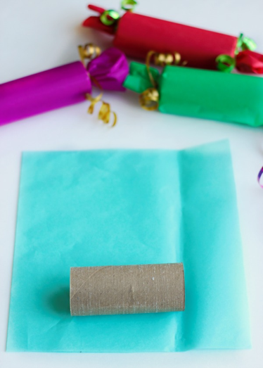 How to make Christmas crackers with Little Passports step 2