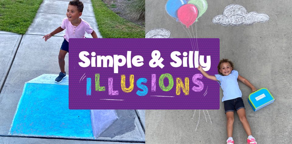 Create Funny Optical Illusions For Kids!