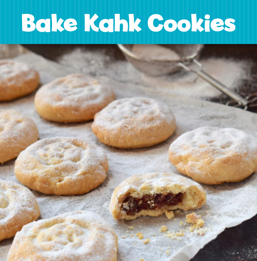 Bake Kahk Cookies