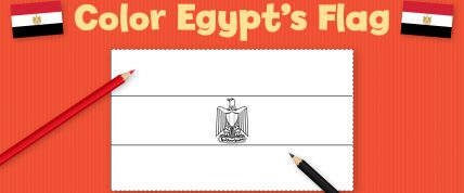 Color Egypt's Flag