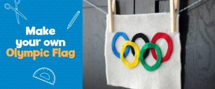 Create your own Olympic flag with Little Passports