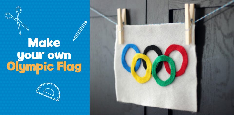 Create your own Olympic flag with Little Passports