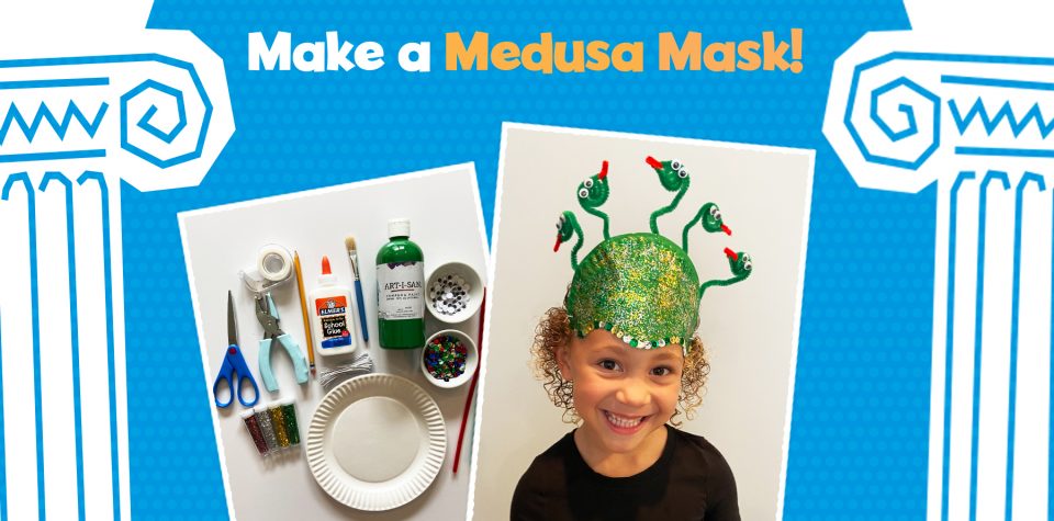 How to Make a Greek Mythology Medusa Mask