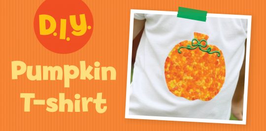 DIY Pumpkin T-shirt