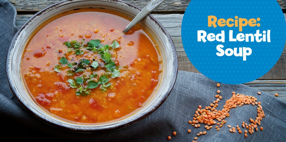 Make red lentil soup with this recipe from Little Passports