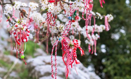 Learn about martenitsa bracelets, a springtime tradition in Bulgaria