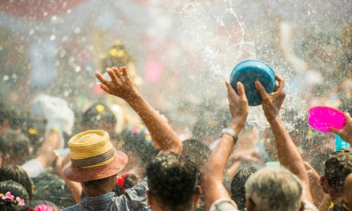 Learn about Songkran, a spring festival in Thailand