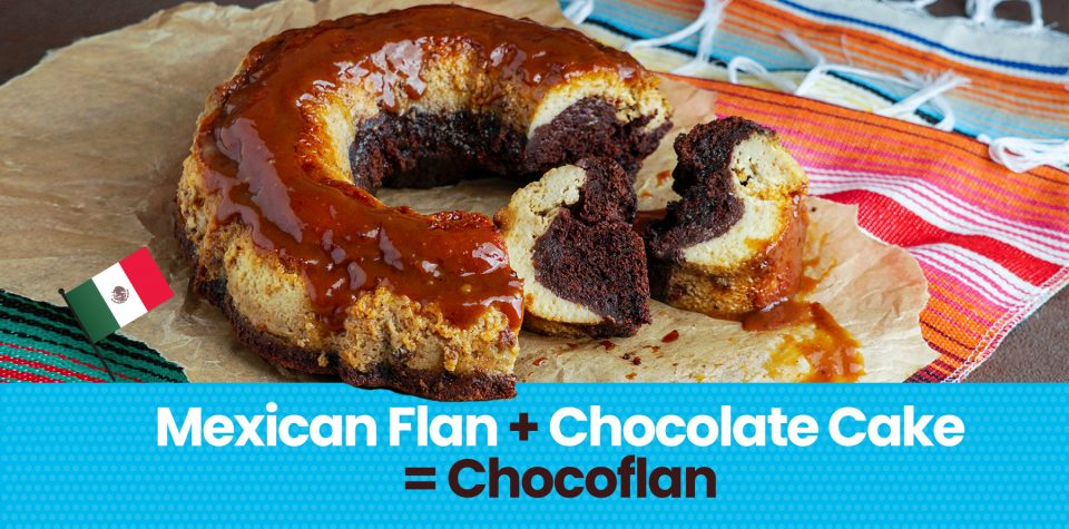 Mexican Flan + Chocolate Cake = Chocoflan