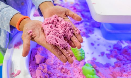 Bring the Beach Home: DIY Kinetic Sand - Little Passports