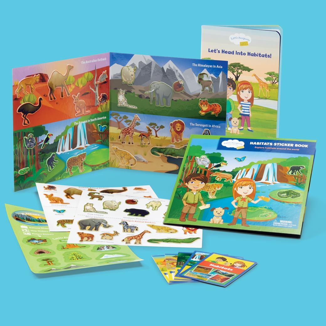 Animal Tracks - what's in the box 1