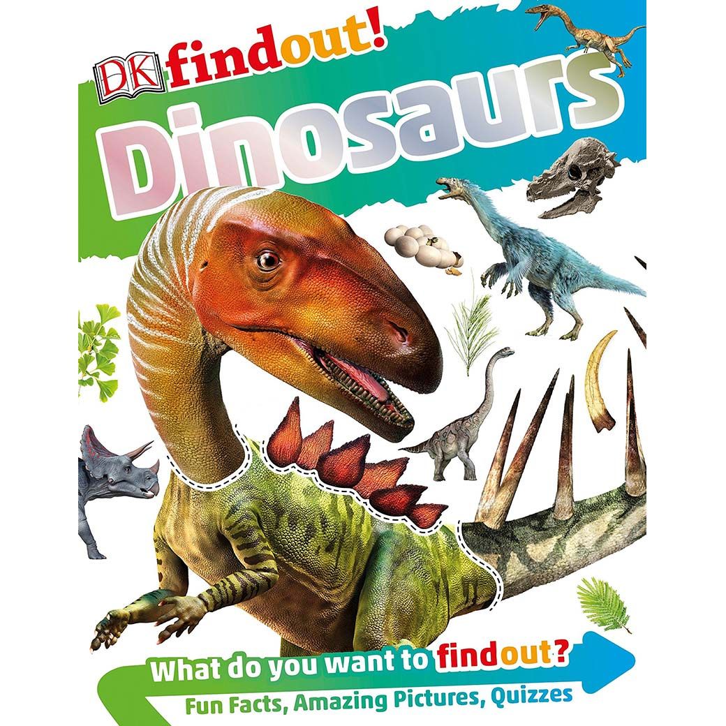 DKfindout! Dinosaurs - front cover