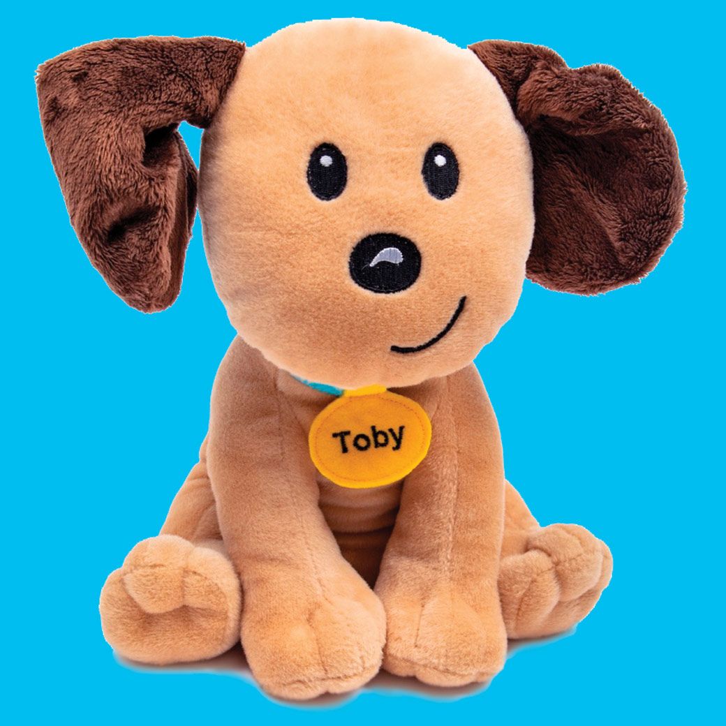Animal Tracks - stuffed Toby
