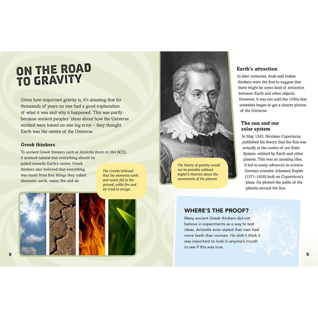 Great Scientific Theories: Gravity - page view