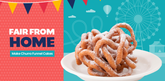 Make this delicious churro funnel cake with this recipe from Little Passports