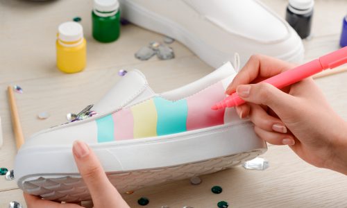 Make customized painted shoes with this craft from Little Passports