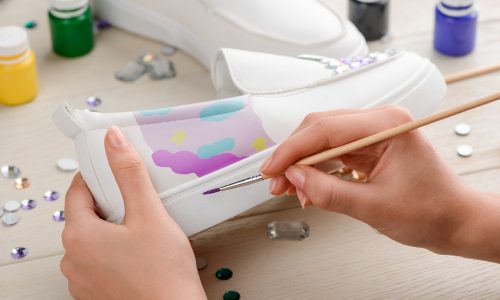 Make customized painted shoes with this craft from Little Passports