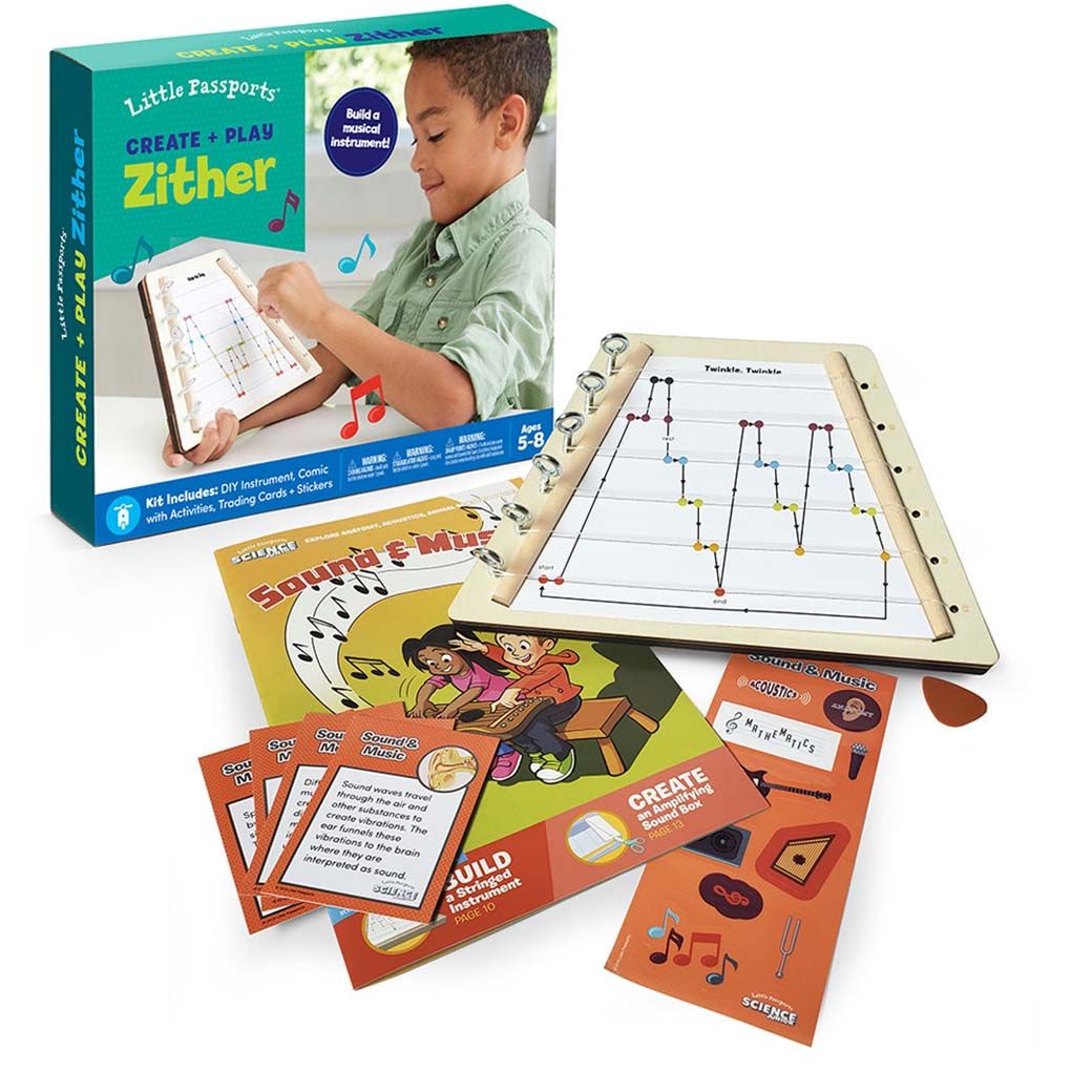 Create + Play: Zither activity kit