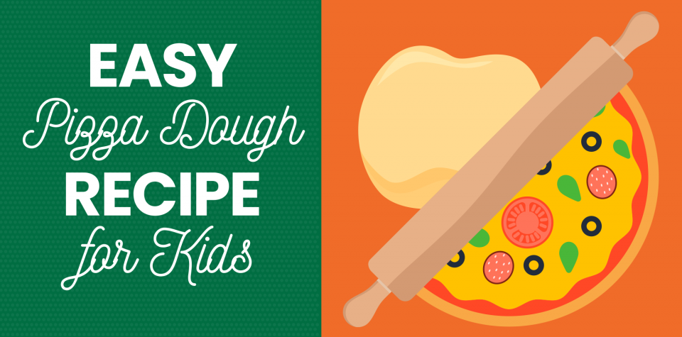 Easy pizza dough recipe for kids from Little Passports