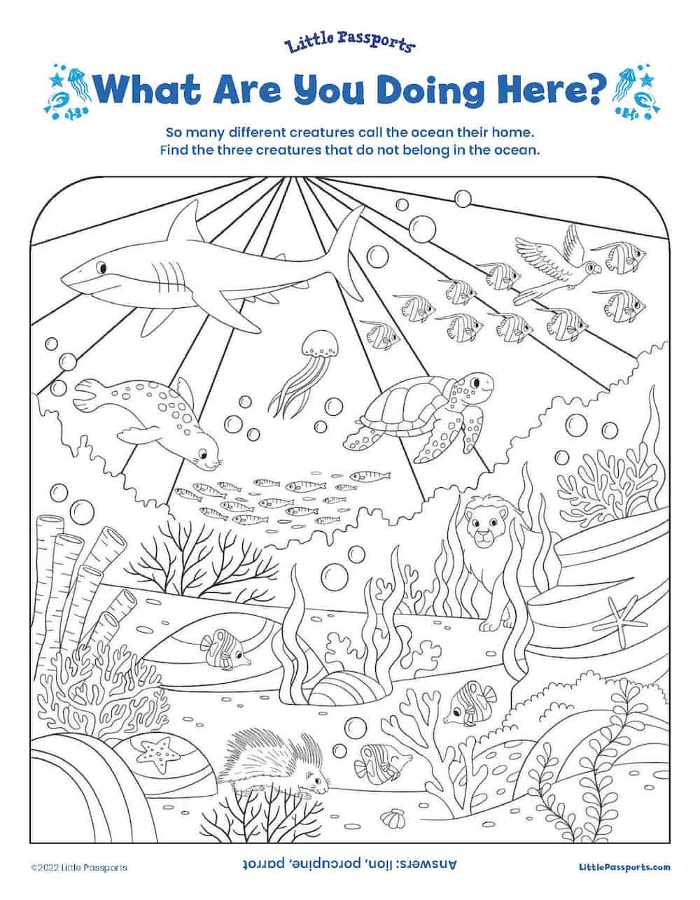 Ocean Activities for Kids - Little Passports