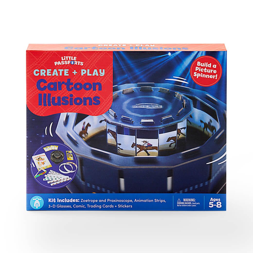 Create + Play: Cartoon Illusions