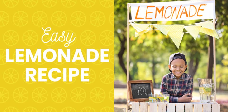 Delicious and Easy To Make Lemonade Recipe for Kids