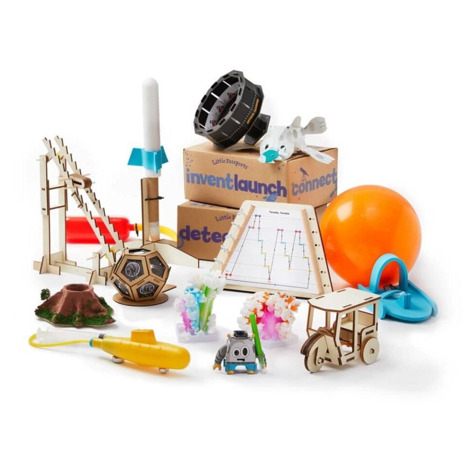 Projects and experiments from Little Passports’ Science Junior subscription box