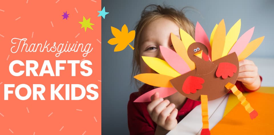 It’s Gobbling Time! Enjoy These Terrific Thanksgiving Crafts for Kids