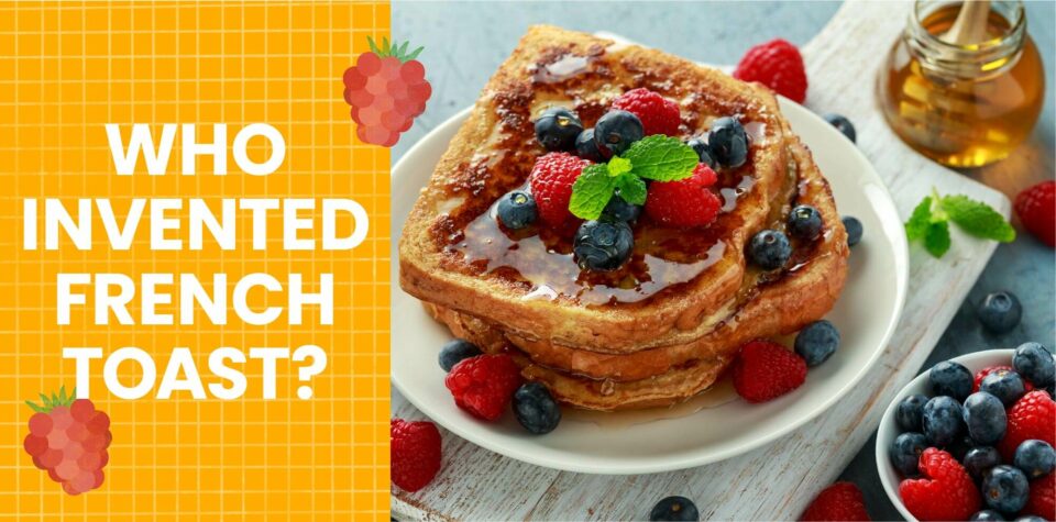 Stack-of-French-toast-with-syrup-blueberries-and-raspberries