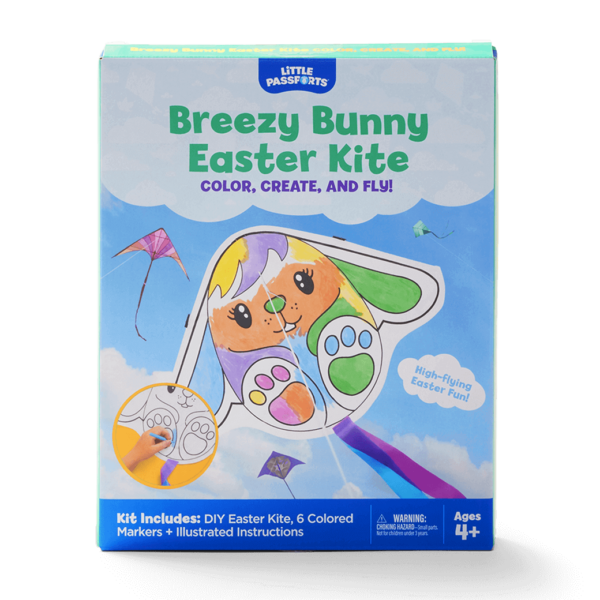 Breezy Bunny Easter Kite box