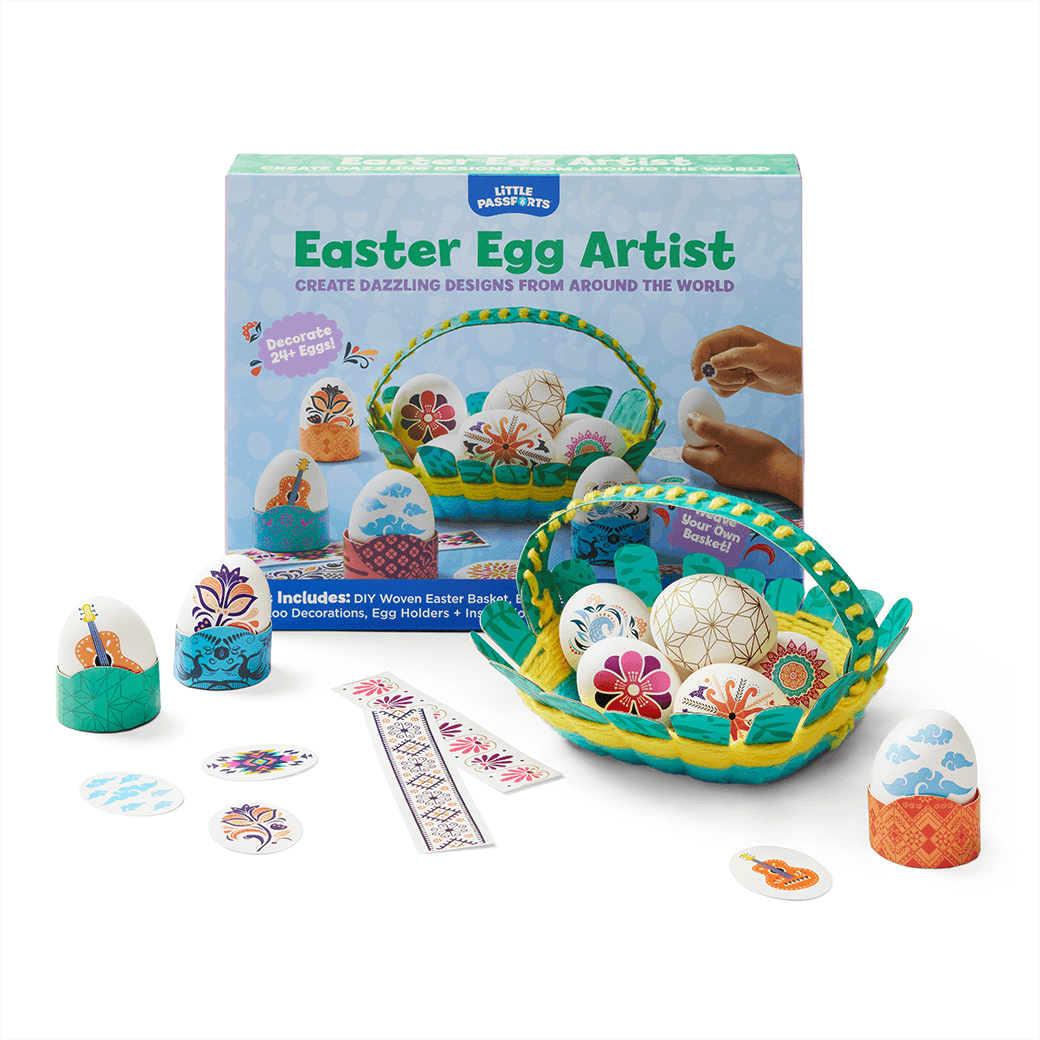 Easter Egg Artist box and contents
