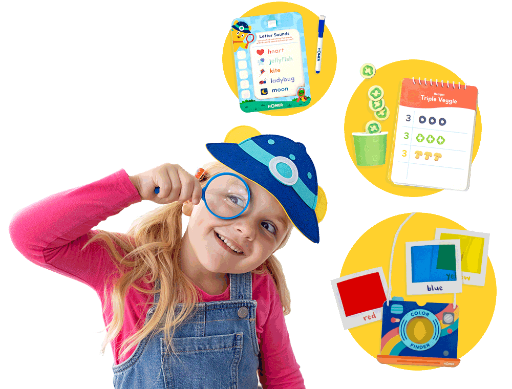 Kindergarten & Preschool Subscription Box HOMER Early Learning