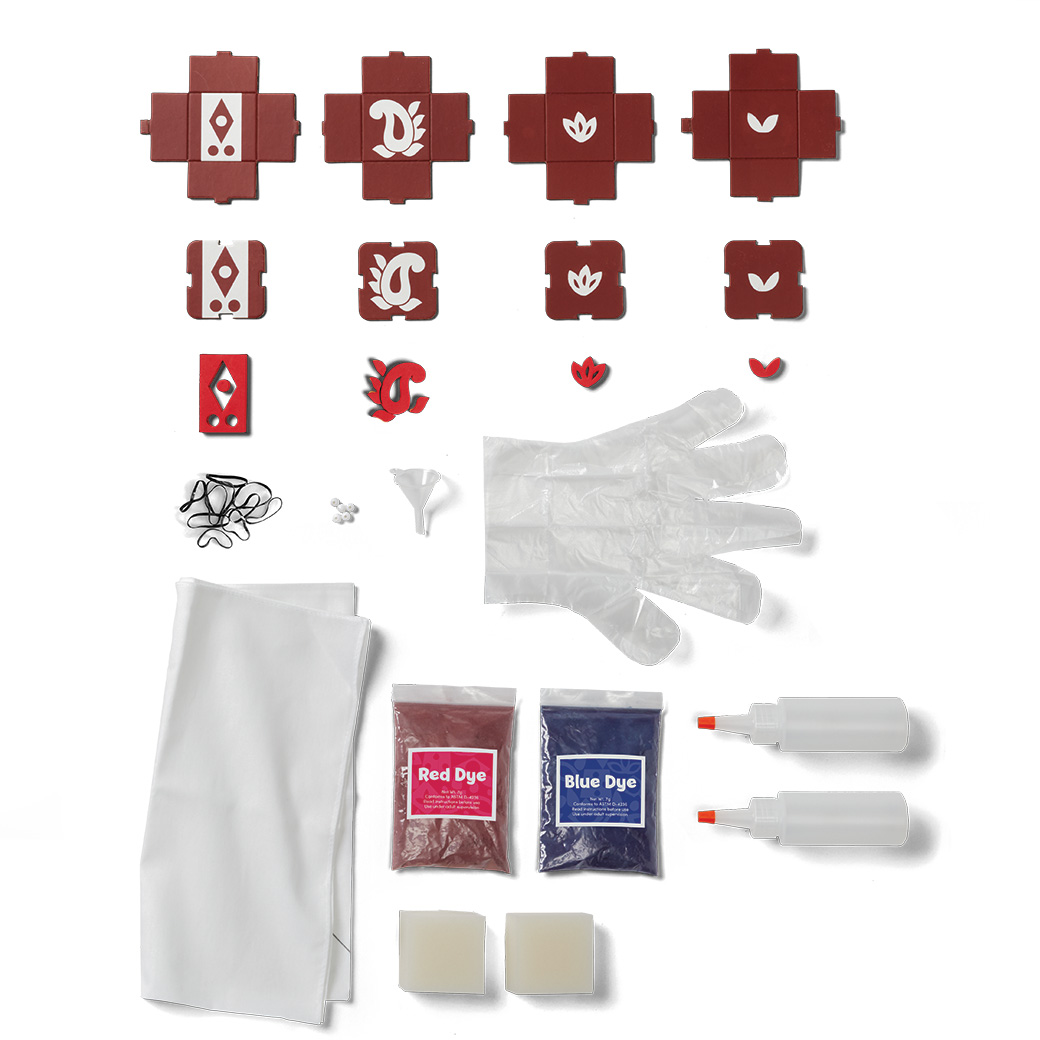 Design and dye materials