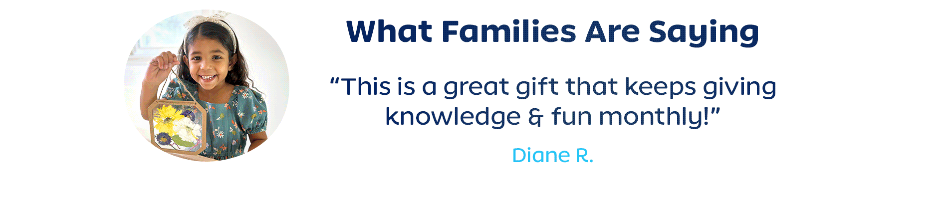 What Families Are Saying