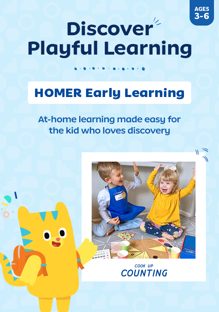 Discovery Playful Learning HOMER Early Learning At-home learning made easy for the kid who loves discovery