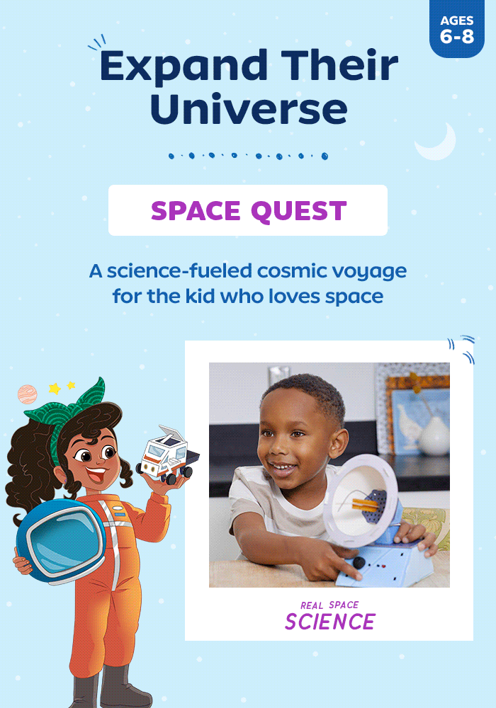 Expand Their Universe SPACE QUEST A science-fueled cosmic voyage for the kid who loves space
