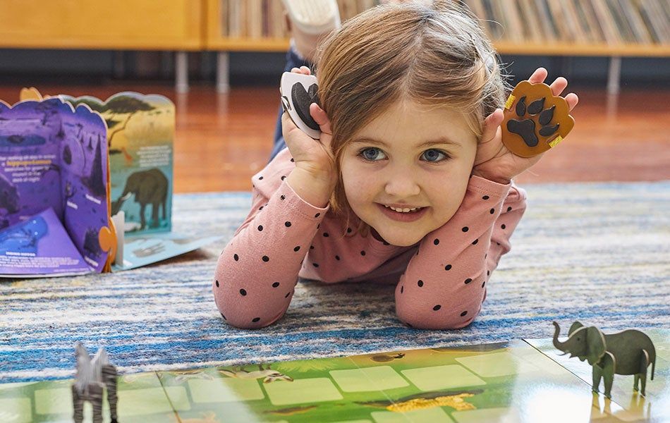 Child with Animals Wild kit