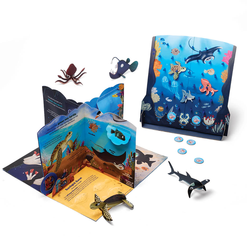 Plunge into the Pacific