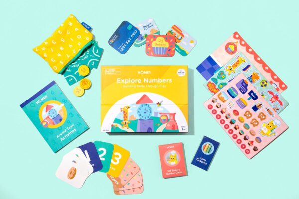 HOMER explore numbers activity kit
