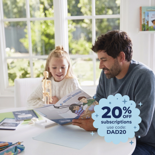 20% off with code DAD20