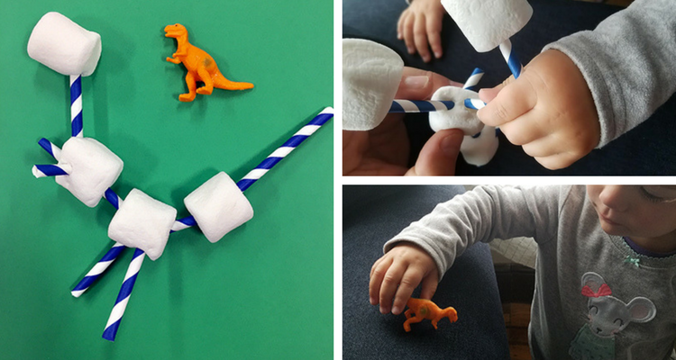 Engineering a Dinosaur (STEM Activity with Marshmallows!)