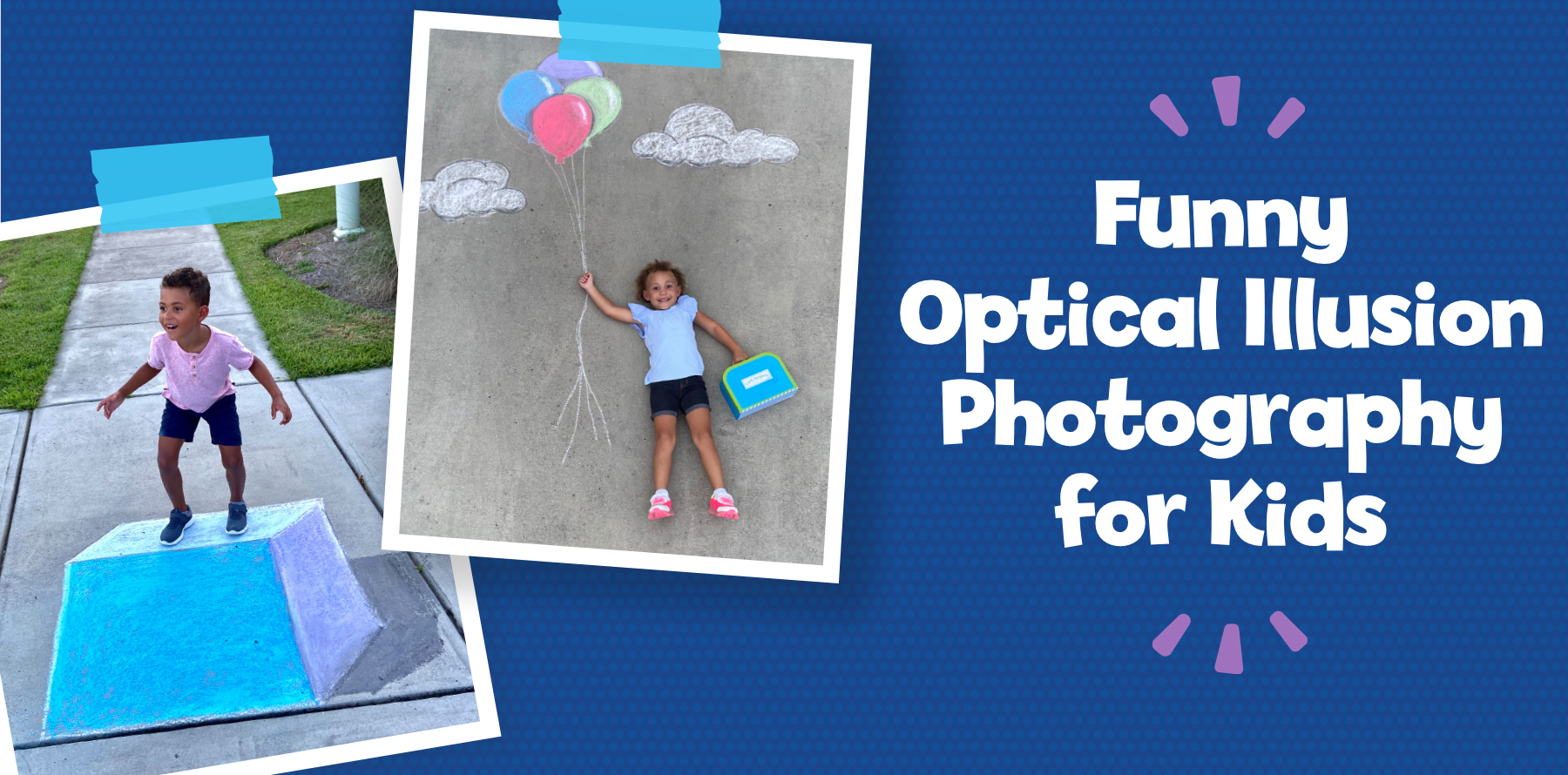 Funny Optical Illusion Photography for Kids
