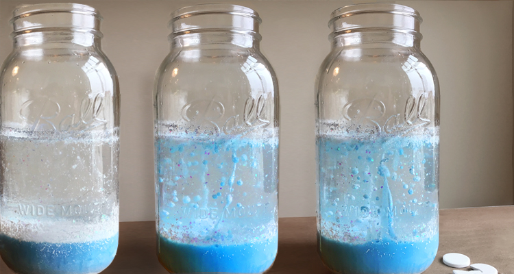 Make a Snowstorm in a Jar